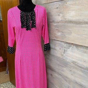 Black white and pink Dainty Jewells swim dress!